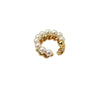 Wholesale Jewelry Copper 18K Gold Plated Geometric Pattern Light Luxury Women's Ear Bone Clip Without Piercing