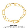 Wholesale Jewelry Copper 18K Gold Plated Geometric Pattern Lobster Clasp Chain Necklace For Men