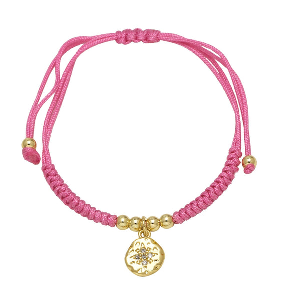Wholesale Jewelry Copper Love Heart And Insect Shape Pendant Bracelet With Gold Plated Electroplating For Women