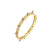 Wholesale Jewelry Copper Micro Inlaid Zircon Geometric Style Electroplated Bracelet