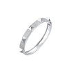 Wholesale Jewelry Copper Micro Inlaid Zircon Geometric Style Electroplated Bracelet