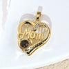 Wholesale Jewelry Copper Microinlaid Zircon Projection Pendant Necklace Light Luxury Highend With Electroplating Letters Numbers Text Pattern