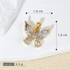Wholesale Jewelry Copper Micropaved Animal Zodiac Butterfly Pendant Necklace And Earrings
