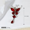 Wholesale Jewelry Copper Micropaved Cartoon Animal Zodiac Tassel Butterfly Pendant Necklace And Earrings Accessories