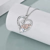 Wholesale Jewelry Copper Mixed Gem Inlay Heart Letters Numbers Text Zircon Ochain Necklace For Women