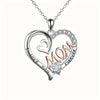 Wholesale Jewelry Copper Mixed Gem Inlay Heart Letters Numbers Text Zircon Ochain Necklace For Women