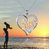 Wholesale Jewelry Copper Mixed Gem Inlay Heart Letters Numbers Text Zircon Ochain Necklace For Women