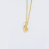 Wholesale Jewelry Copper Mixed Gemstone Inlay Geometric Lip Pendant O Chain Choker Necklace For Women