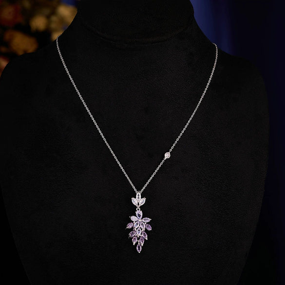 Wholesale Jewelry Copper Mixed Gemstone Setting Zircon Inlay Geometric Square Women's Highgrade Fourpiece Set