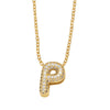 Wholesale Jewelry Copper Necklace With Letters Numbers Text Pattern Electroplated
