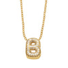 Wholesale Jewelry Copper Necklace With Letters Numbers Text Pattern Electroplated