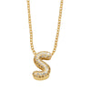 Wholesale Jewelry Copper Necklace With Letters Numbers Text Pattern Electroplated