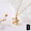 Wholesale Jewelry Copper Ocean Style Animal Zodiac Pendant Necklace With Electroplating