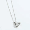 Wholesale Jewelry Copper Oshaped Chain Pendant Necklace With English Letters Pattern And Electroplating Process