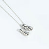 Wholesale Jewelry Copper Oshaped Chain Pendant Necklace With English Letters Pattern And Electroplating Process