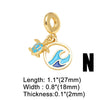 Wholesale Jewelry Copper Plated 18K Gold Animal Zodiac Pendant Bracelet For Women