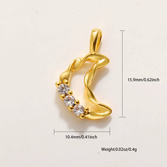 Wholesale Jewelry Copper Plated 18K Gold Star Shape Oil Drop Design Necklace Pendant Bracelet Earrings Keychain