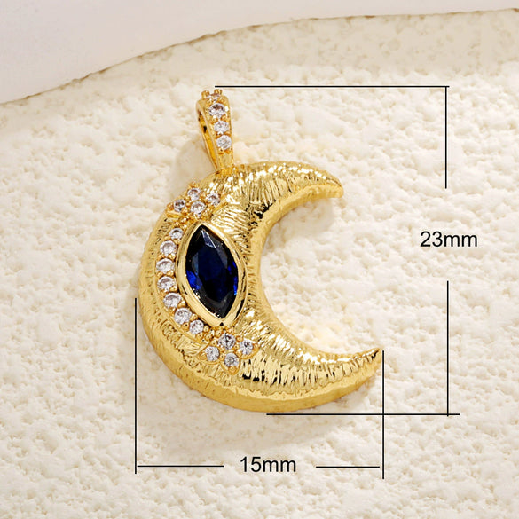 Wholesale Jewelry Copper Plated 18K Gold Star Shape Oil Drop Design Necklace Pendant Bracelet Earrings Keychain