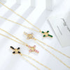 Wholesale Jewelry Copper Plated Real Gold Figaro Pendant Cross Necklace Retro Palace Style