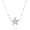 Wholesale Jewelry Copper Plated Real Gold Zircon Necklace With Geometric Star Butterfly Patterns And Ochain