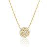 Wholesale Jewelry Copper Plated Real Gold Zircon Necklace With Geometric Star Butterfly Patterns And Ochain
