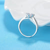 Wholesale Jewelry Copper Ring With Flower Pattern And Zircon For Women Minimalist And Geometric Style