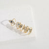 Wholesale Jewelry Copper Ring With Geometric Devil's Eye Electroplating For Women