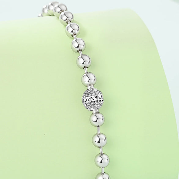 Wholesale Jewelry Copper Silverplated Butterfly Star And Moon Charm Bracelet For Women