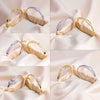Wholesale Jewelry Copper Simple Light Luxury Electroplating Bracelet For Women