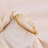 Wholesale Jewelry Copper Simple Light Luxury Electroplating Bracelet For Women