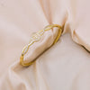 Wholesale Jewelry Copper Simple Light Luxury Electroplating Bracelet For Women