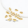 Wholesale Jewelry Copper Single Zirconium Microinlaid Pendant Necklace And Ring Bracelet Connector Electroplating Accessories Versatile Natural Style