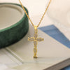 Wholesale Jewelry Copper Zircon Cross Animals Zodiac Microinlay Pendant Necklace