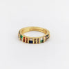 Wholesale Jewelry Copper Zircon Inlaid Flower Ring For Women