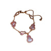 Wholesale Jewelry Copper Zircon Set Plants Flowers Shell Gourd Pendant Set For Women
