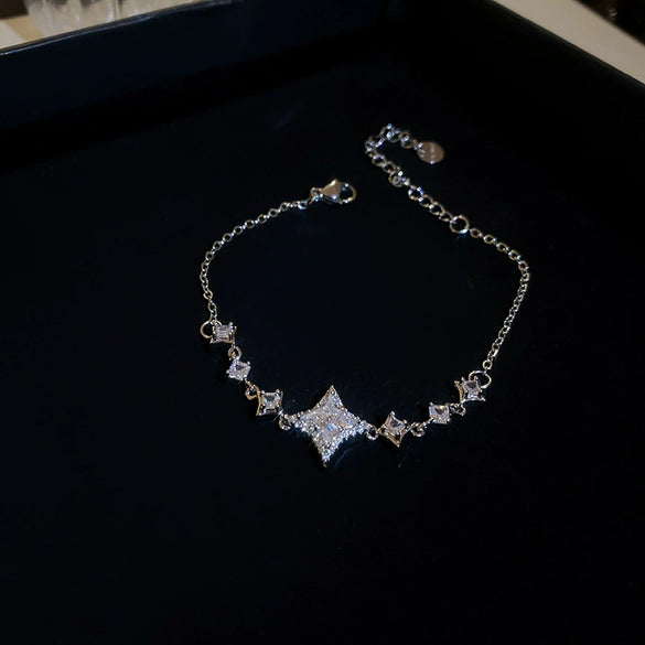 Wholesale Jewelry Copper Zircon Star Sun And Moon Clouds Cosmic Highend Fashion For Women