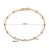 Wholesale Jewelry Copper Zirconia Round Bead Ladies Ring
