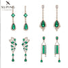 Wholesale Jewelry Copperzinc Alloy Geometric Drop Shape Electroplating Earrings For Women
