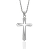 Wholesale Jewelry Cross Alloy Pendant Electroplated Geometric Unisex Clavicle Chain Necklace