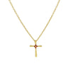 Wholesale Jewelry Cross Brass Copper Electroplated Ochain Pendant Necklace For Women