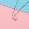 Wholesale Jewelry Cute Simple Style Dog Heart Shape 304 Stainless Steel 18K Gold Plated Plating Pendant Necklace