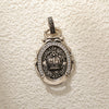 Wholesale Jewelry Dark Style Copper Goldplated Skull Crown Pumpkin Pendant Necklace With Zirconia Design