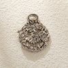 Wholesale Jewelry Dark Style Copper Goldplated Skull Crown Pumpkin Pendant Necklace With Zirconia Design