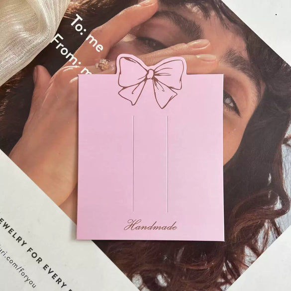 Wholesale Jewelry Display Board Made Of Paper And Cardboard With Printing For Earrings Necklace Hairpin Ring