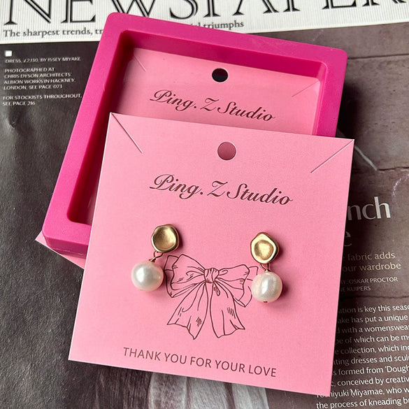 Wholesale Jewelry Display Board Made Of Paper And Cardboard With Printing For Earrings Necklace Hairpin Ring