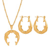 Wholesale Jewelry Dolphin 316L Stainless Steel Electroplated Marine Life Style Necklace Earrings For Women