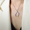 Wholesale Jewelry Dolphin 316L Stainless Steel Electroplated Marine Life Style Necklace Earrings For Women