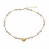 Wholesale Jewelry Elegant Animal Zodiac Copper O Word Chain Starfish Scallop Pearl Clavicle Necklace For Women Electroplated