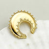 Wholesale Jewelry Elegant Exaggerated Sun Star Moon 304 Stainless Steel 14K Gold Plated Plating Open Rings