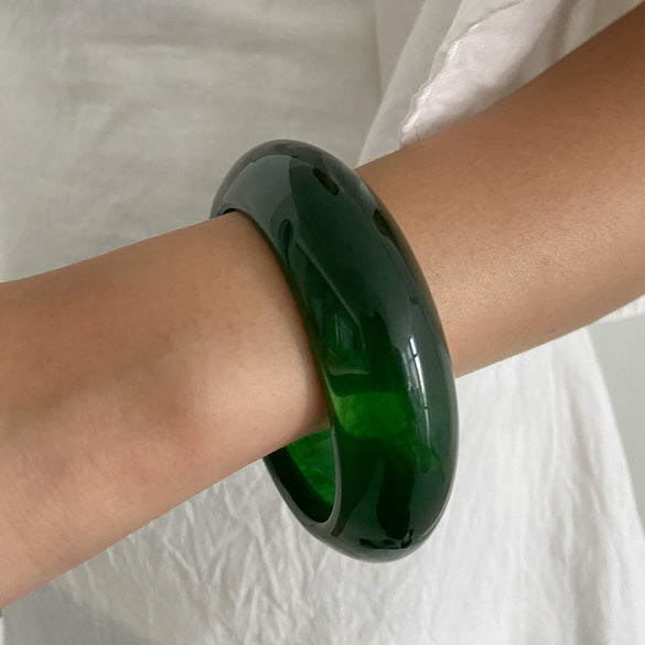 Wholesale Jewelry Elegant Geometric Resin Bracelet Polish Design